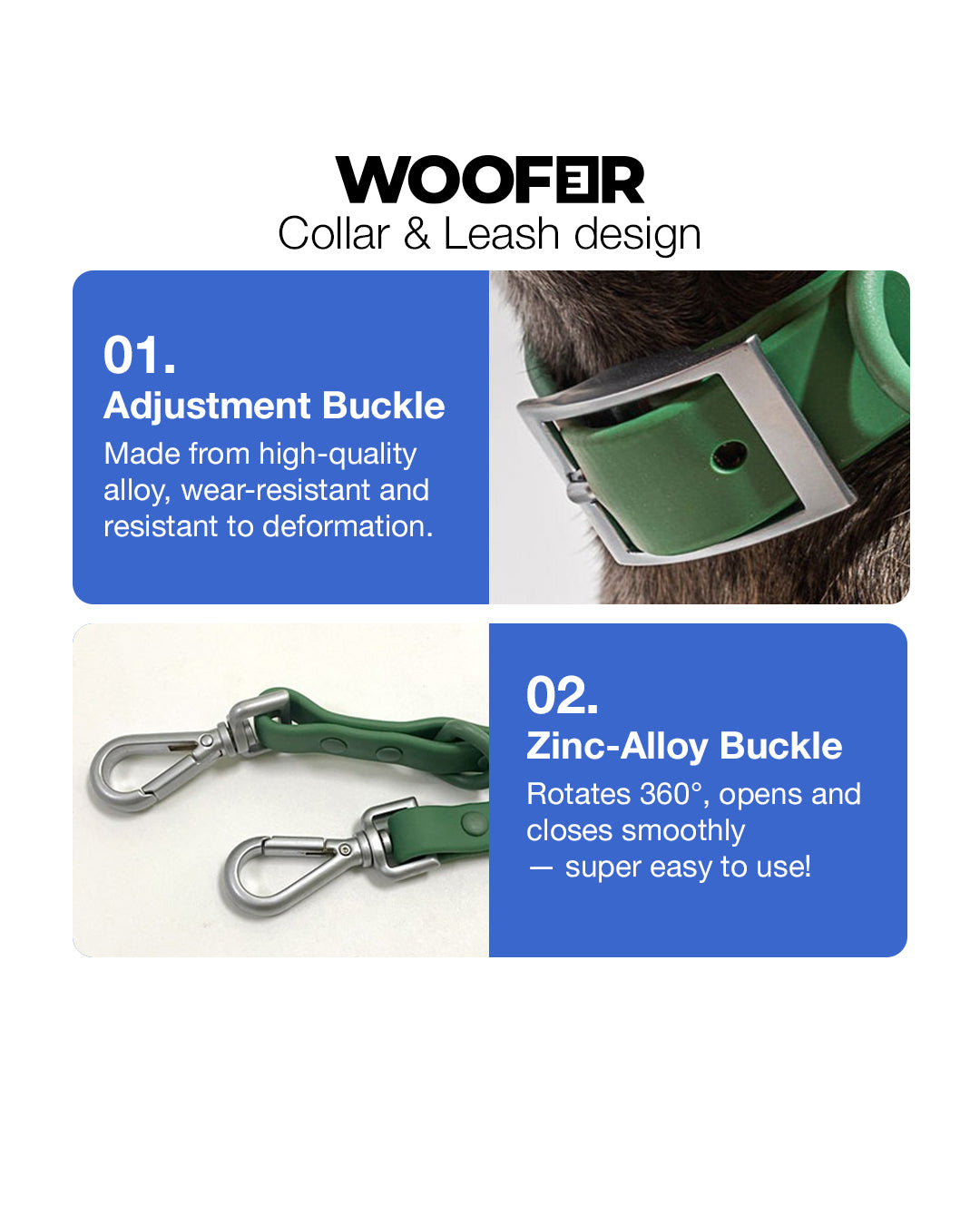 Elements Collection Collar and Leash Set