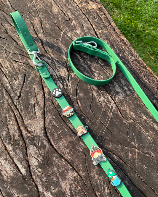 Terra Dog Collar and Leash Set with Woof Bitz